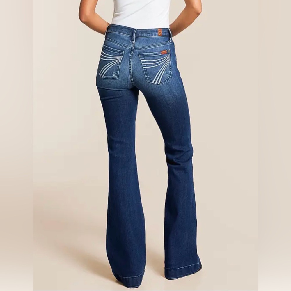 7 For All Mankind Dojo Original Trouser Jean - Size: 26x34